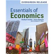 Book cover for SINCLAIR COMMUNITY COLL:  Essentials of Economics LL 2025 Release by Schiller + Connect with Proctorio Access Card
