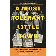 Book cover for A Most Tolerant Little Town The Explosive Beginning of School Desegregation