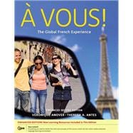Book cover for À Vous!: The Global French Experience, Enhanced