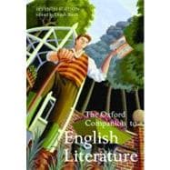 Book cover for The Oxford Companion to English Literature