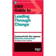 Book cover for HBR Guide to Leading Through Change