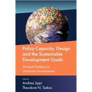 Book cover for Policy Capacity, Design and the Sustainable Development Goals