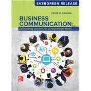 Book cover for Loose Leaf Business Communication: Developing Leaders a Networked World: 2026 Release