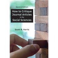 Book cover for How to Critique Journal Articles in the Social Sciences