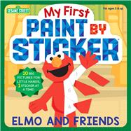 Book cover for My First Paint by Sticker: Elmo and Friends