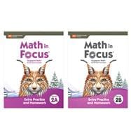 Book cover for Math in Focus Extra Practice and Homework Set Course 2