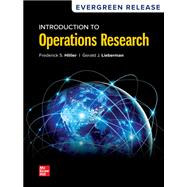 Book cover for Introduction to Operations Research [Rental Edition]
