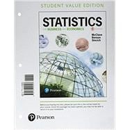 Book cover for Statistics for Business and Economics, Student Value Edition