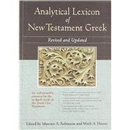 Book cover for Analytical Lexicon of New Testament Greek