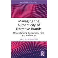 Book cover for Managing the Authenticity of Narrative Brands