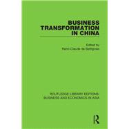 Book cover for Business Transformation in China
