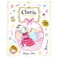 Book cover for Color with Claris at Easter! A Claris: The Chicest Mouse in Paris Activity Book