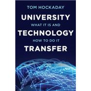 Book cover for University Technology Transfer