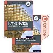Book cover for Oxford IB Diploma Programme: IB Mathematics: analysis and approaches, Standard Level, Print and Enhanced Online Course Book Pack