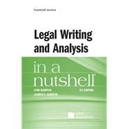 Book cover for Legal Writing and Analysis in a Nutshell(Nutshells)