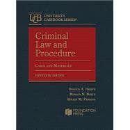 Book cover for Dripps, Boyce, and Perkins's Criminal Law and Procedure, Cases and Materials