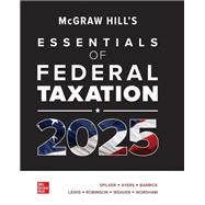 Book cover for McGraw-Hill's Essentials of Federal Taxation 2025 Edition Evergreen Release