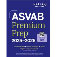 Book cover for ASVAB Premium Prep 2025-2026: Includes 6 Full Length Practice Tests, 1000+ Practice Questions + Online Access to Interactive Video Lessons and Tutorials