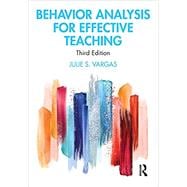 Book cover for Behavior Analysis for Effective Teaching