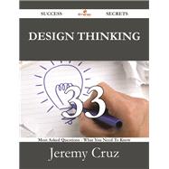 Book cover for Design Thinking 33 Success Secrets