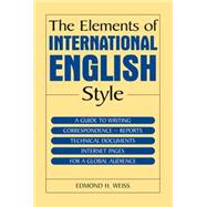 Book cover for The Elements of International English Style