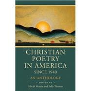 Book cover for Christian Poetry in America Since 1940