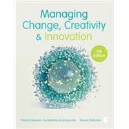 Book cover for Managing Change, Creativity and Innovation