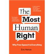 Book cover for The Most Human Right Why Free Speech Is Everything