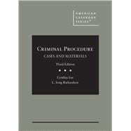 Book cover for Criminal Procedure, Cases and Materials(American Casebook Series)