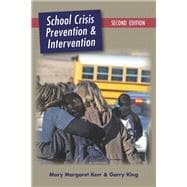 Book cover for School Crisis Prevention and Intervention
