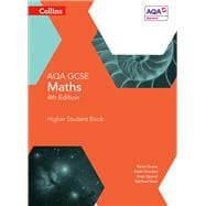 Book cover for Collins GCSE Maths — AQA GCSE Maths Higher Student Book