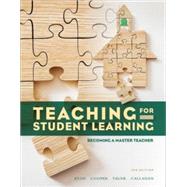 Book cover for MindTap for Ryan/Cooper/Tauer/Callahan's Teaching for Student Learning: Becoming a Master Teacher, 1 term Instant Access