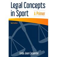 Book cover for LEGAL CONCEPTS IN SPORT
