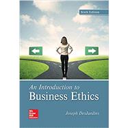 Book cover for Looseleaf for An Introduction to Business Ethics
