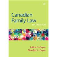 Book cover for Canadian Family Law, Tenth Edition