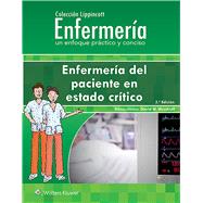 Book cover for Colección Lippincott Enfermería. Enfermería del paciente en estado crítico