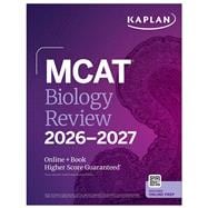 Book cover for MCAT Biology Review 2026-2027 Online + Book