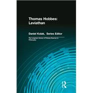 Book cover for Thomas Hobbes: Leviathan (Longman Library of Primary Sources in Philosophy)