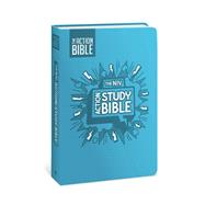 Book cover for The NIV Action Study Bible, Leathersoft, Aqua, Full Color
