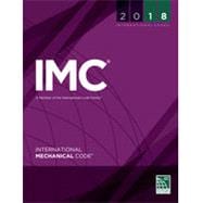 Book cover for 2018 International Mechanical Code Item #: 3300S18