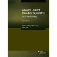Book cover for American Criminal Procedure, Adjudicative(American Casebook Series)