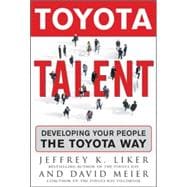 Book cover for Toyota Talent Developing Your People the Toyota Way