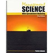 Book cover for Management Science with Spreadsheet Modeling