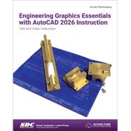 Book cover for Engineering Graphics Essentials with AutoCAD 2026 Instruction