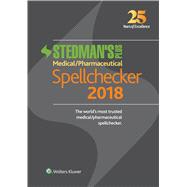 Book cover for Stedman's Plus 2018 Medical/Pharmaceutical Spellchecker (Standard)
