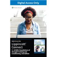 Book cover for ACSM's Foundations of Strength Training and Conditioning 2e Lippincott Connect Standalone Digital Access Card