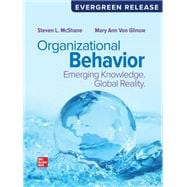 Book cover for Organizational Behavior: Emerging Knowledge. Global Reality: 2026 Release [Rental Edition]