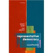 Book cover for Representative Democracy A Justification