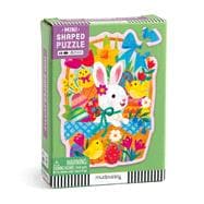 Book cover for Bunny Basket 48 Piece Mini Shaped Puzzle