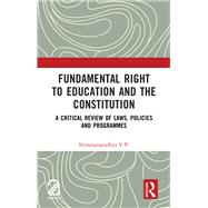 Book cover for Fundamental Right to Education and The Constitution